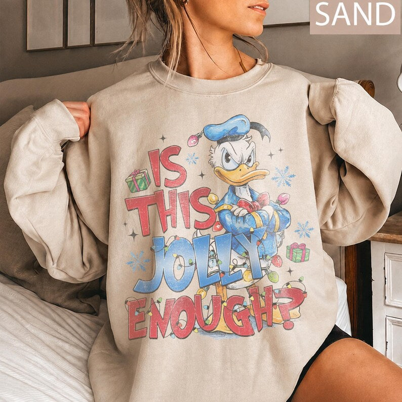 Vintage Donald Duck Christmas Shirt, Disney Tis The Season Holiday Shirt, Very Merry Christmas Family Matching Trip Tee for Disney Park 2026