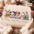 Mickey's Very Merry Christmas Sweatshirt, Mickey & Friends Disney Christmas Crewneck, Holiday Family Sweater, Disney Christmas Gift
