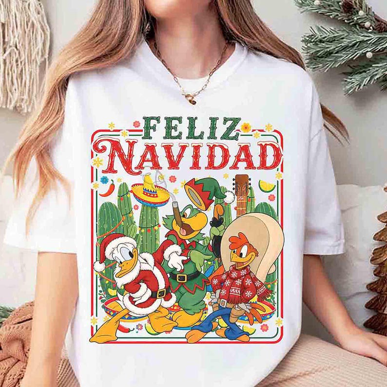 Three Caballeros Jose Donald Duck Panchito Feliz Navidad product image 2