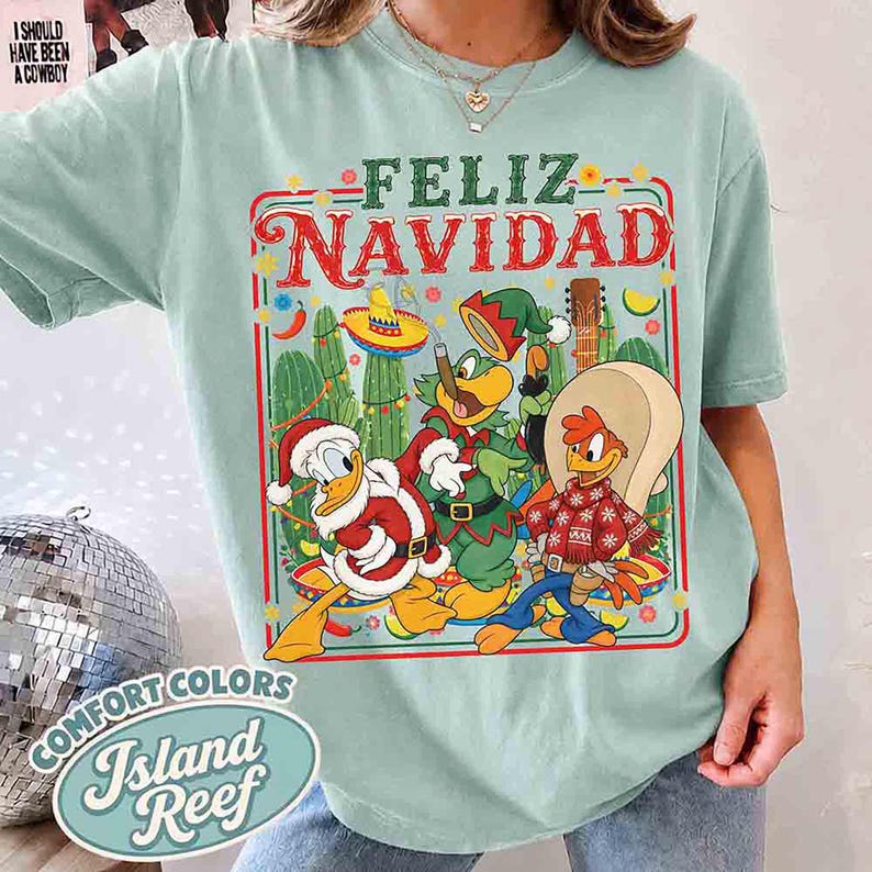 Three Caballeros Jose Donald Duck Panchito Feliz Navidad product image 5