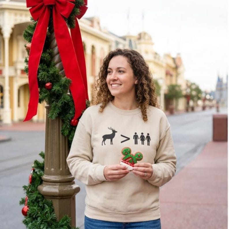 Sven Reindeer Shirt | Frozen Disneybounding Sweatshirt | Funny Christof Disney Shirt | Reindeers Are Better Than People | Elsa Anna Tee