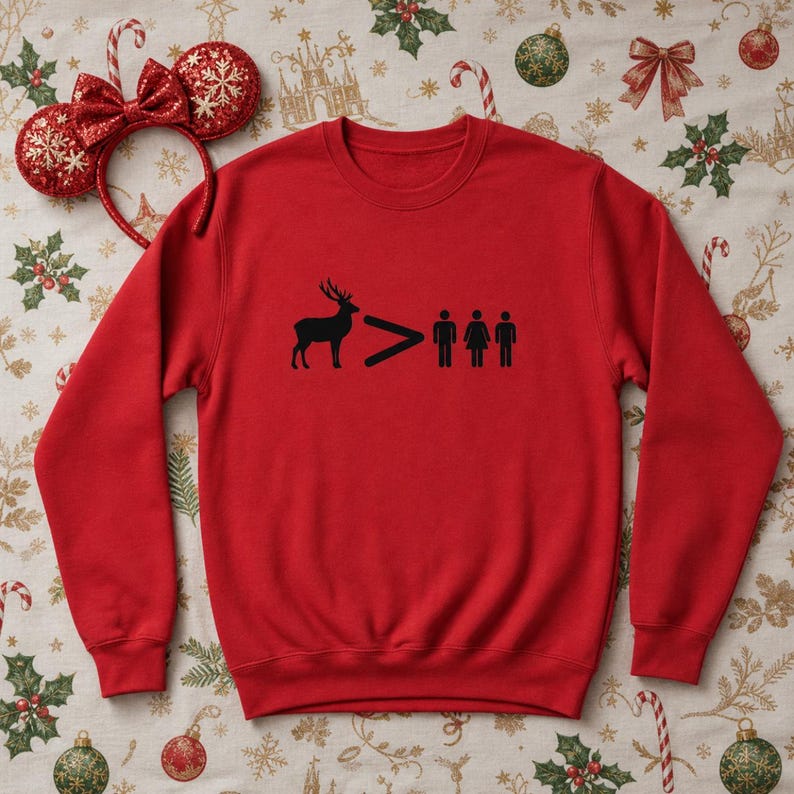 Sven Reindeer Shirt | Frozen Disneybounding Sweatshirt | Funny Christof Disney Shirt | Reindeers Are Better Than People | Elsa Anna Tee