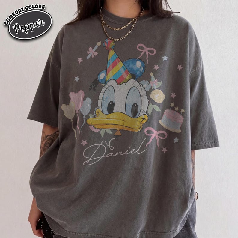 Personalized Mickey & Friends Birthday Shirt, Disneyland Birthday Trip Family Matching 2026 Shirt, Birthday Boy Girl Crew Squad Gifts Tee