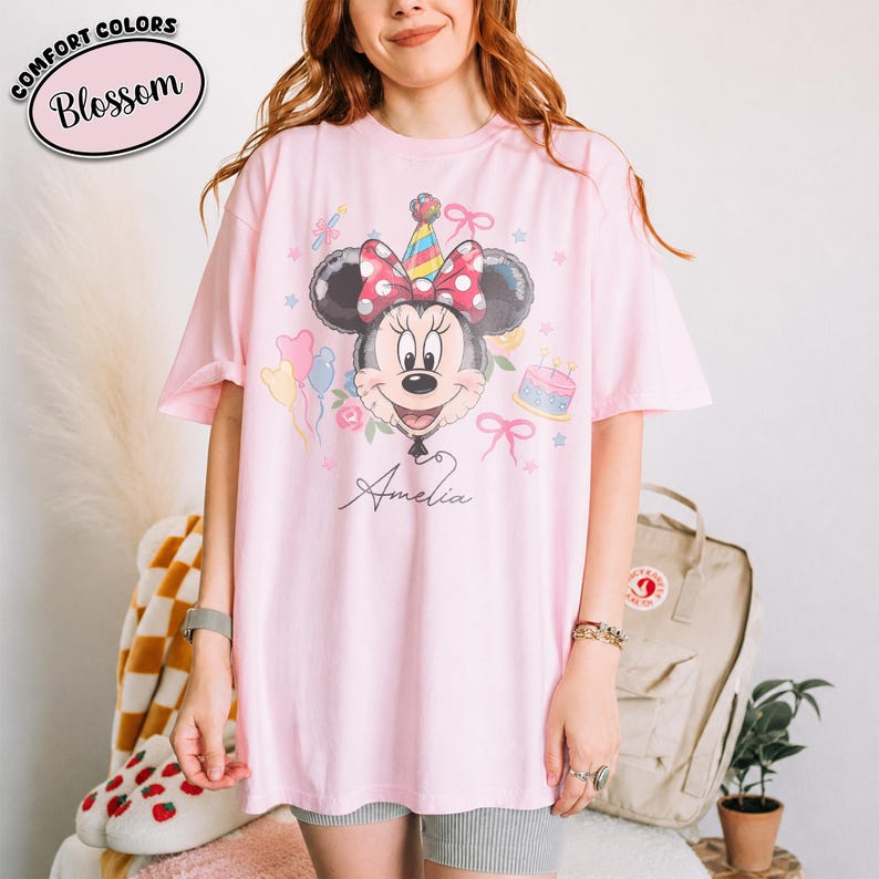 Personalized Mickey & Friends Birthday Shirt, Disneyland Birthday Trip Family Matching 2026 Shirt, Birthday Boy Girl Crew Squad Gifts Tee