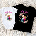Baby Frozen Onesie Sisters Shirt Disney Big Little Sister Matching Tee Elsa and Anna Frozen Siblings Gift Princess Sis Wear