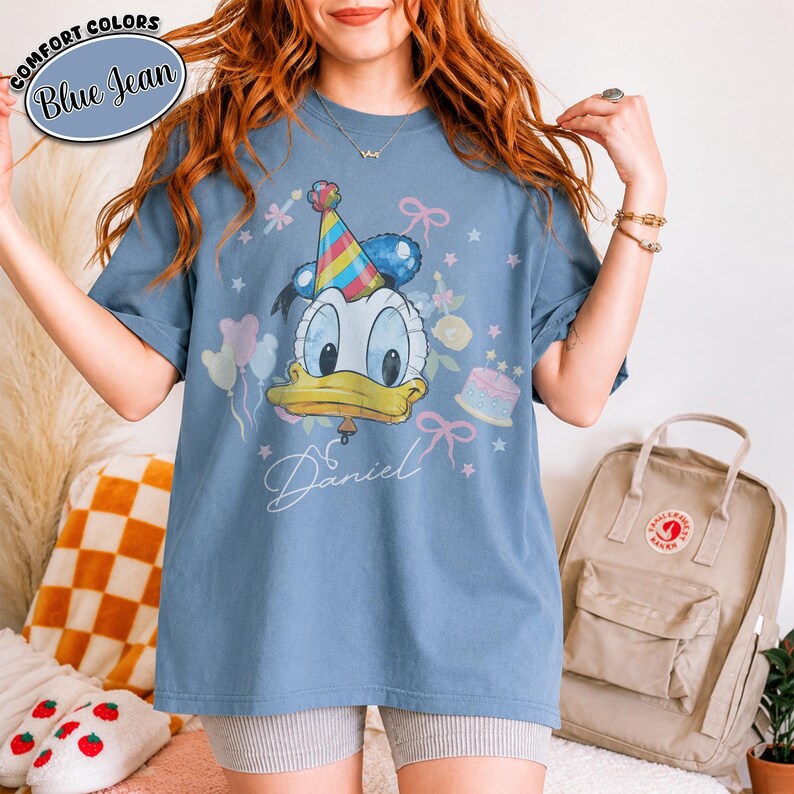 Personalized Mickey & Friends Birthday Shirt, Disneyland Birthday Trip Family Matching 2026 Shirt, Birthday Boy Girl Crew Squad Gifts Tee