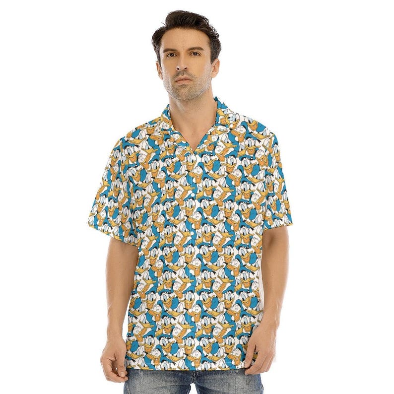 Many Faces of Donald Duck - Disney Inspired Men's Button product image 4