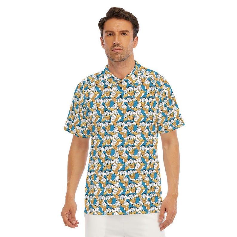 Many Faces of Donald Duck - Disney Inspired Men's Button product image 6