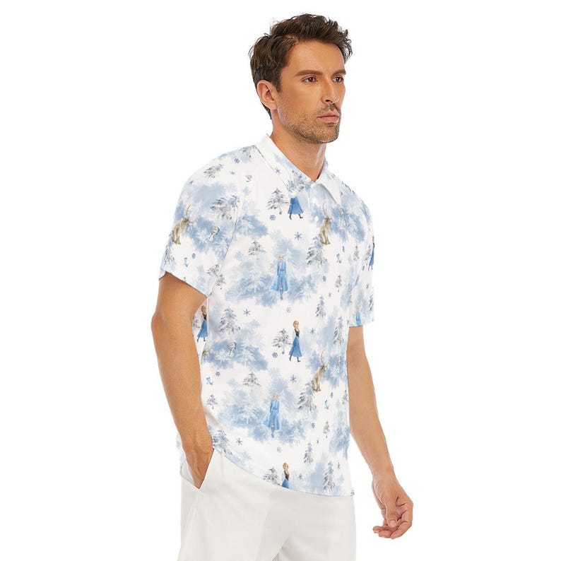 Frozen Forest Companions - Disney Inspired Men's Button product image 7