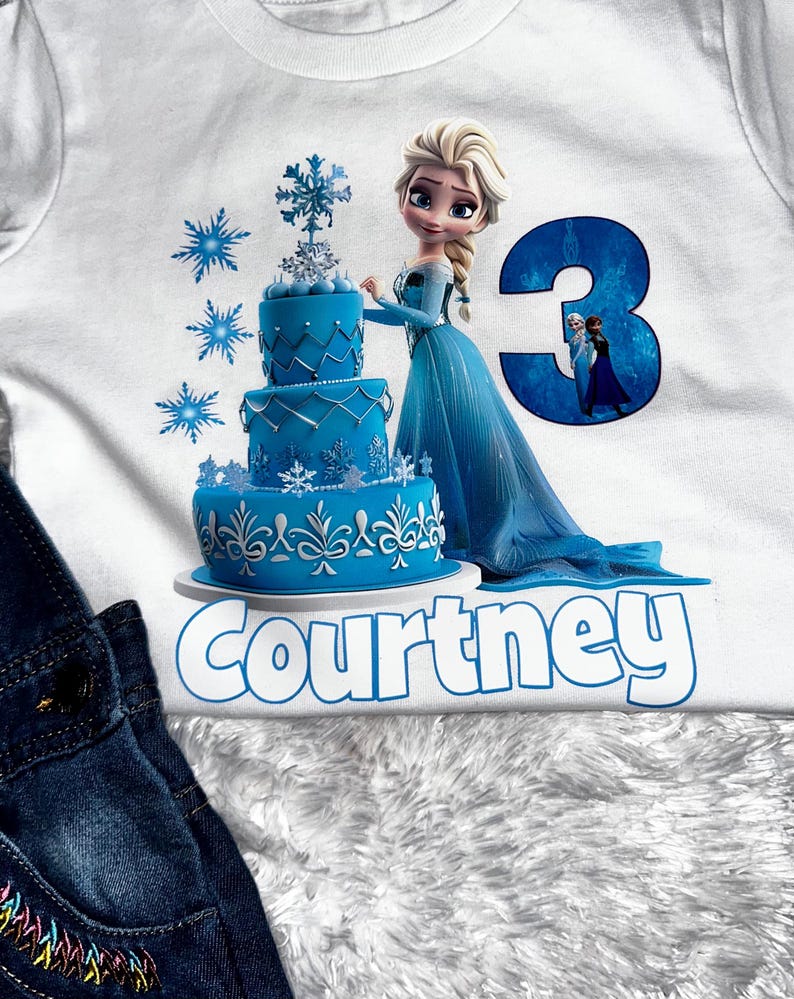 Frozen Birthday Overall