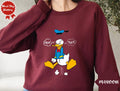 Angry Donald Duck Shirt, Donald Duck Swearing Graphic Tee VL16