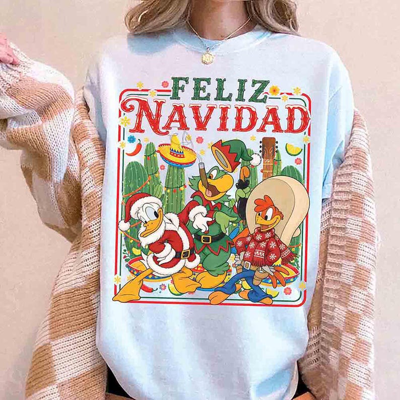Three Caballeros Jose Donald Duck Panchito Feliz Navidad product image 6