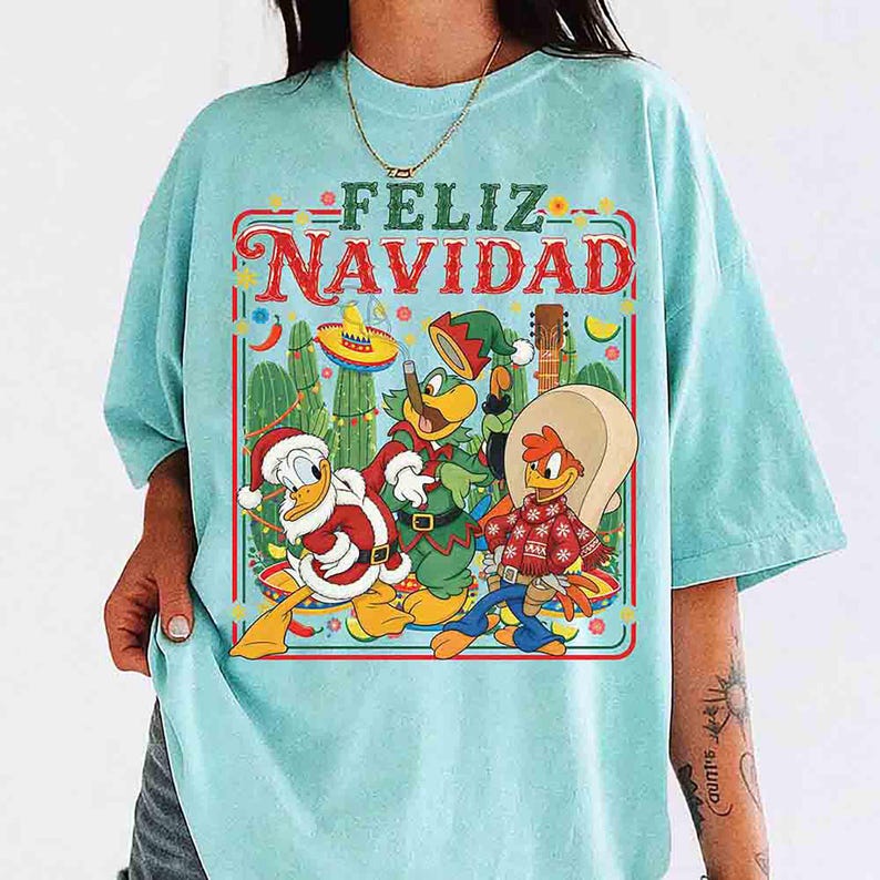 Three Caballeros Jose Donald Duck Panchito Feliz Navidad product image 4
