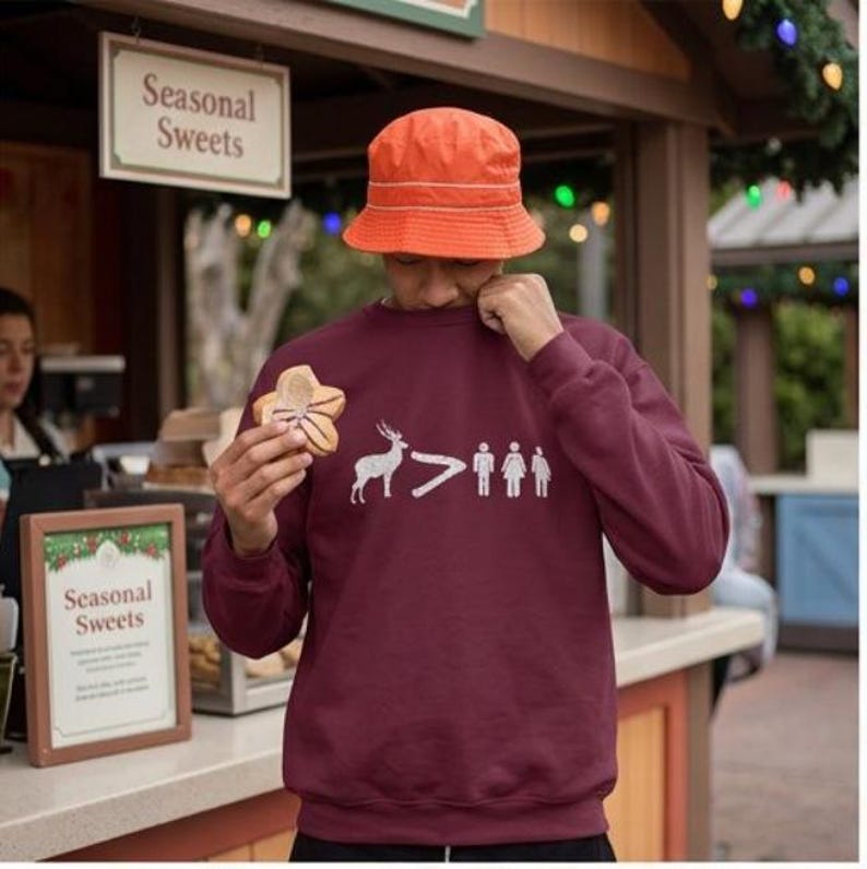Sven Reindeer Shirt | Frozen Disneybounding Sweatshirt | Funny Christof Disney Shirt | Reindeers Are Better Than People | Elsa Anna Tee