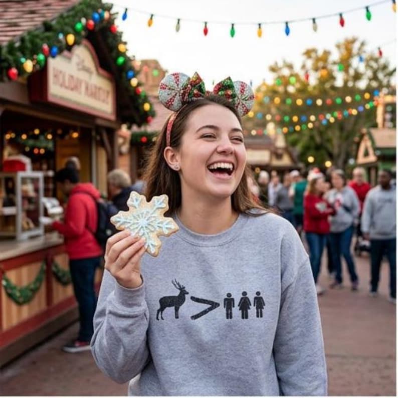 Sven Reindeer Shirt | Frozen Disneybounding Sweatshirt | Funny Christof Disney Shirt | Reindeers Are Better Than People | Elsa Anna Tee