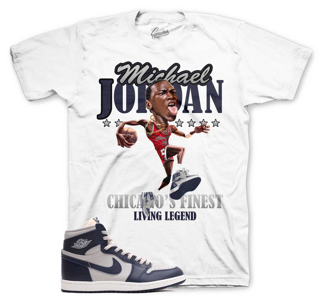 Retro 1 Georgetown 85 Living Legend Shirt