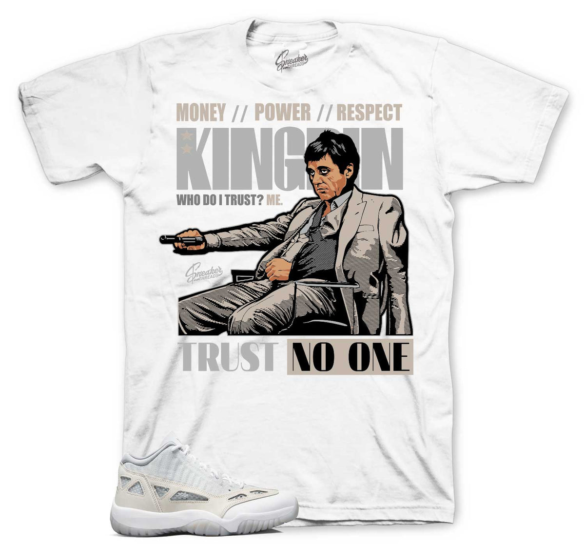 Retro 11 IE Orewood Brown Trust issues Shirt