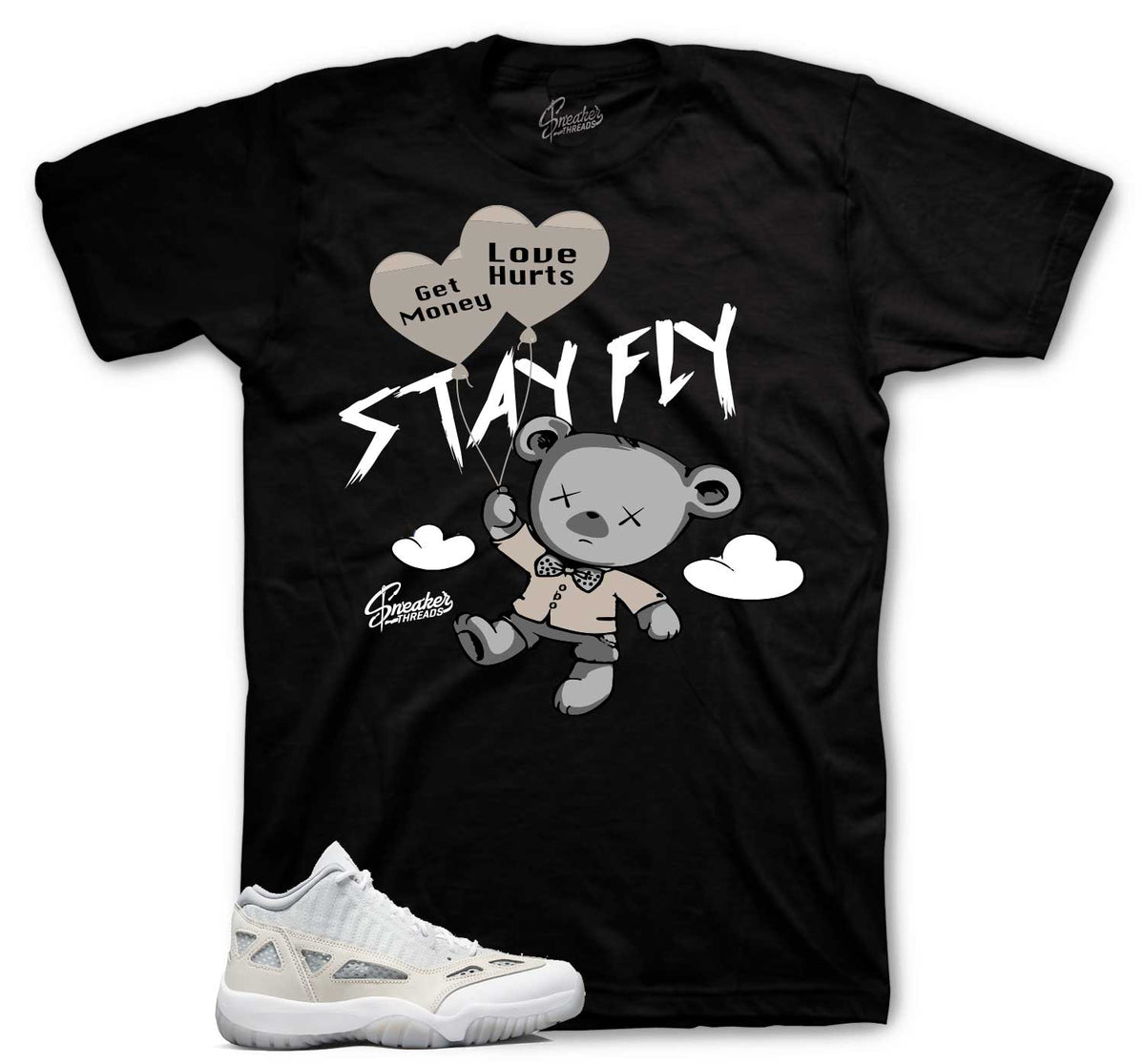 Retro 11 IE Orewood Brown Money Over Love  Shirt