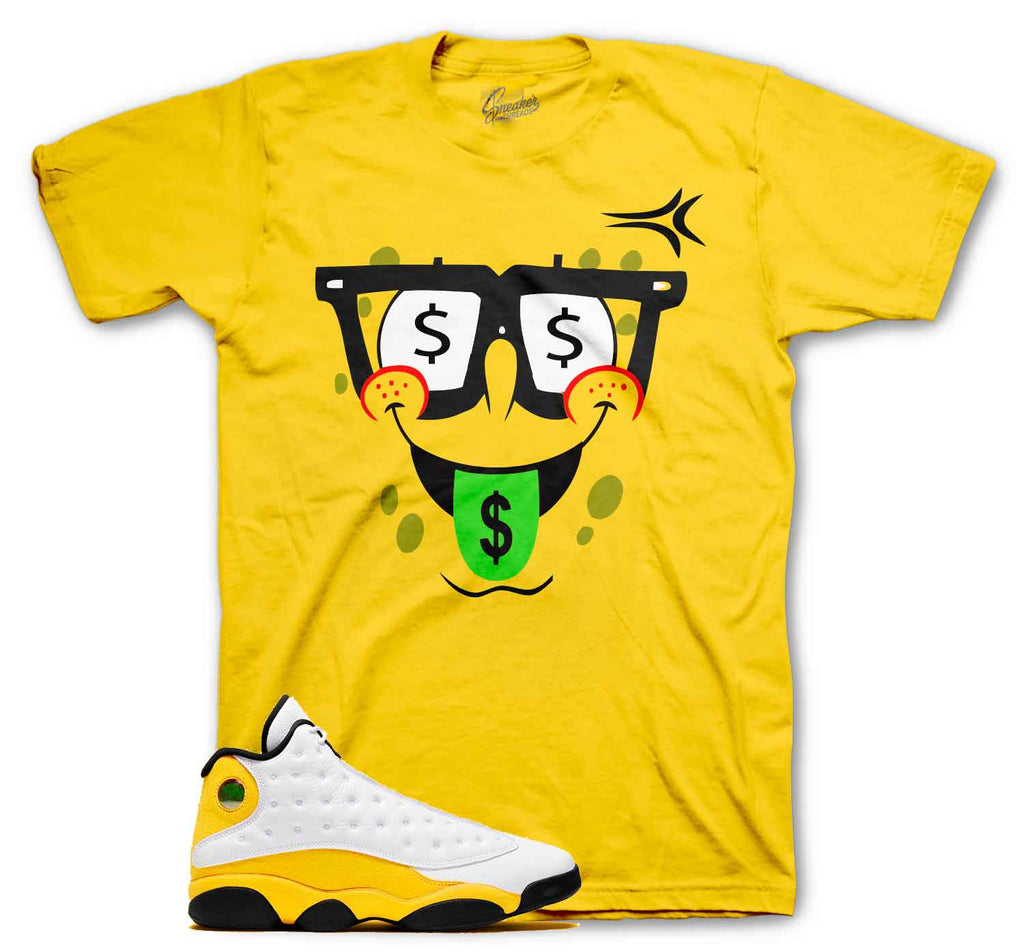 Retro 13 Del Sol Money Face Shirt