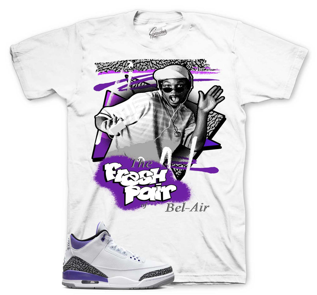 Retro 3 Dark Iris Fresh Pair Shirt