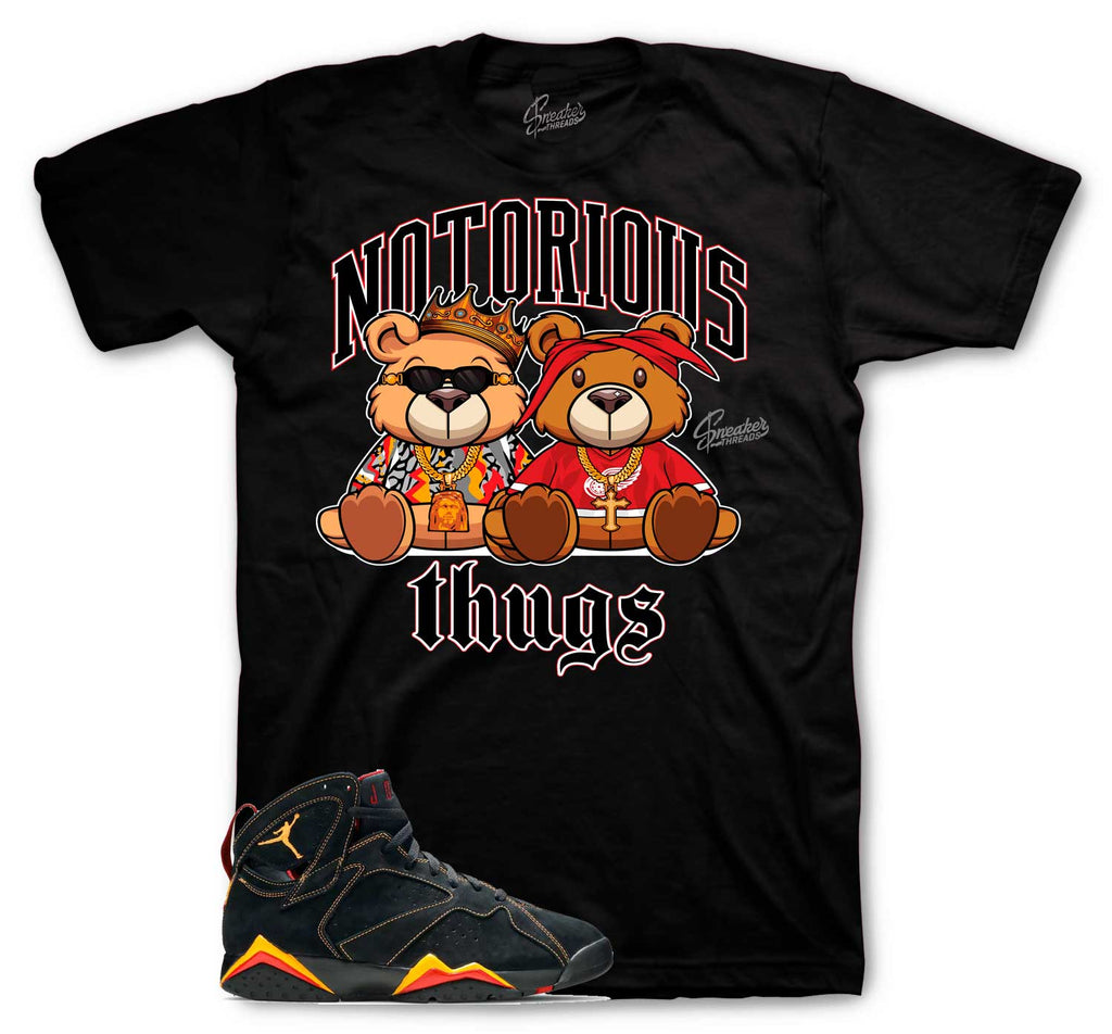 Retro 7 Citrus Thug Bears Shirt