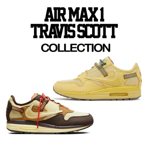 Air max 1 x Travis Scott Saturn Gold Scribble Shirt
