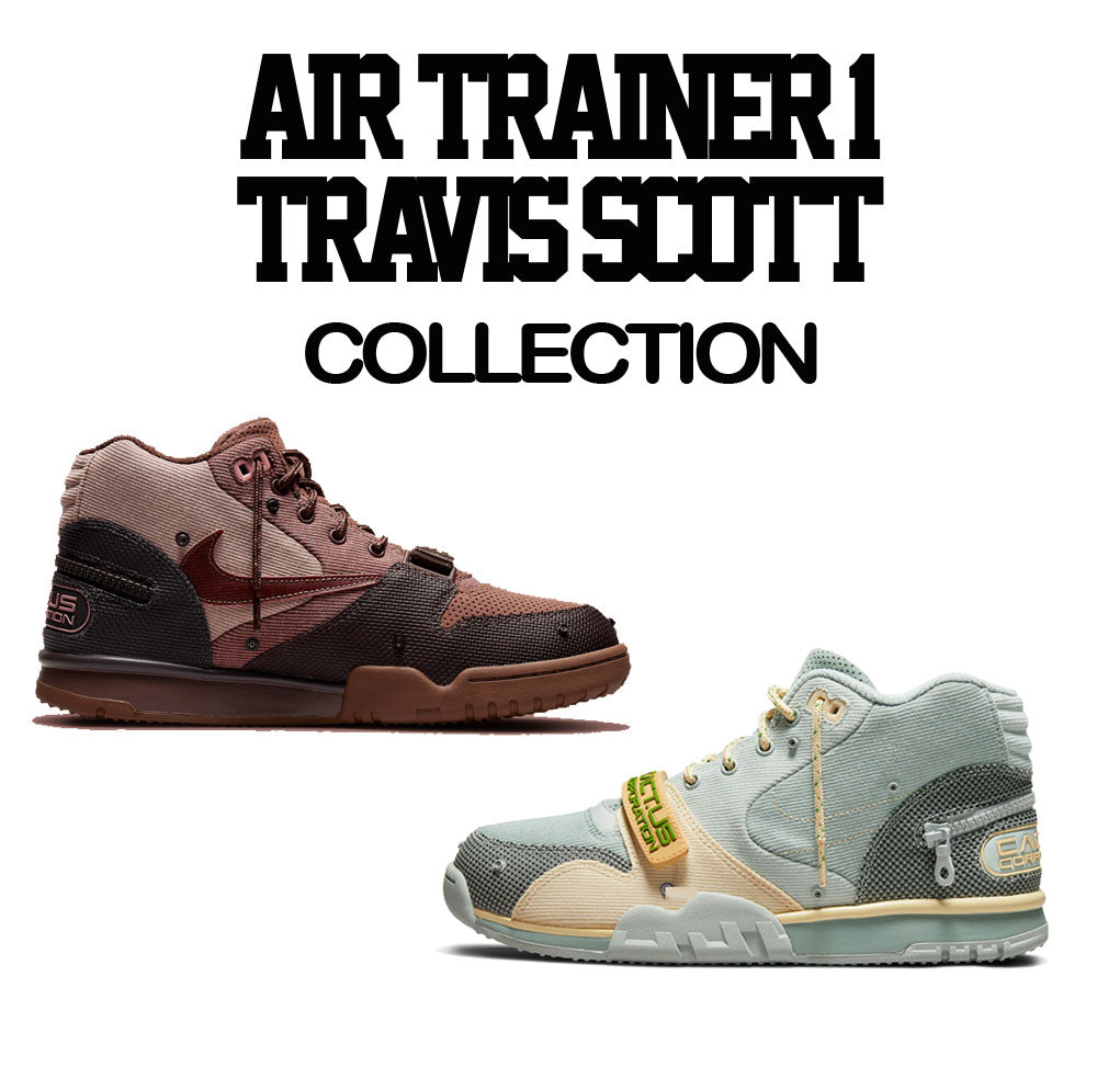 Air Trainer x Travis Scott Chocolate ST Cactus Shirt