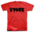 Retro 9 Chile Red S9uce Shirt