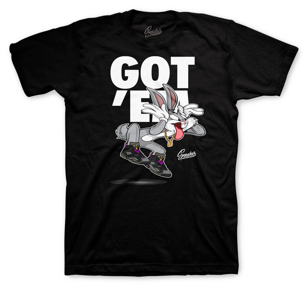 Retro 6 Bordeaux Copped Em Shirt