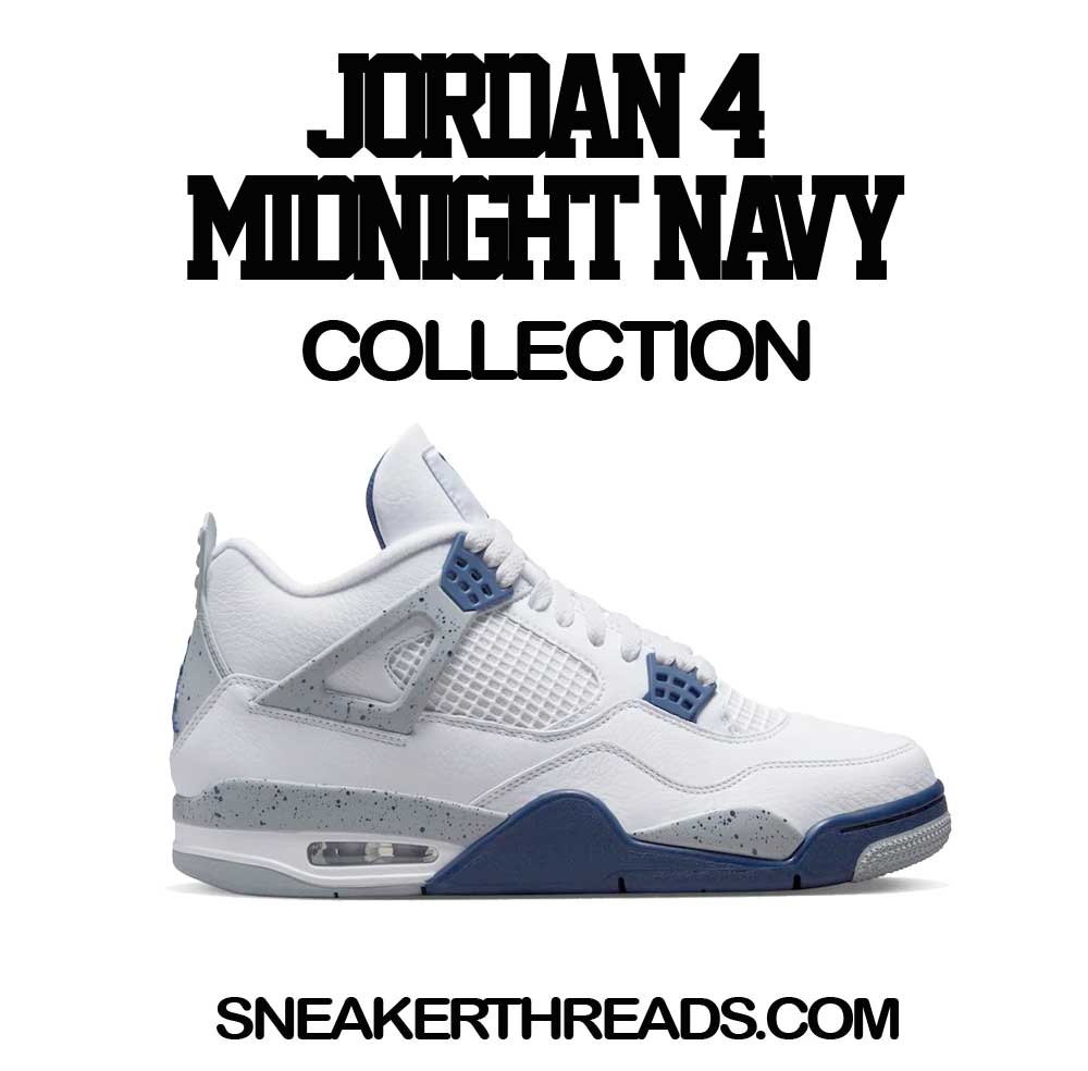 Retro 4 Midnight Navy Nineties Shirt